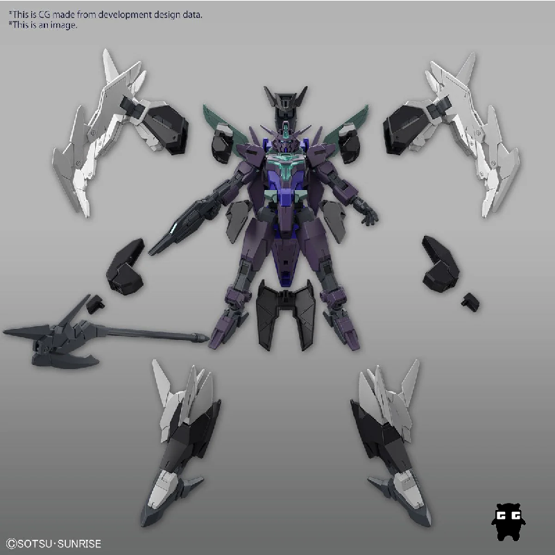 Bandai Hobby Gunpla High Grade Model Kit: Gundam Build Metaverse - Plutine Escala 1/144