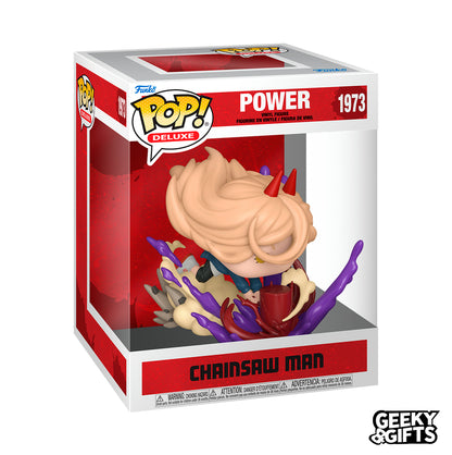 Funko Pop Deluxe: Chainsaw Man - Power Blood Mallet 1973