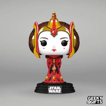 Funko Pop Star Wars: La Amenaza Fantasma - Queen Amidala 706 Special Edition