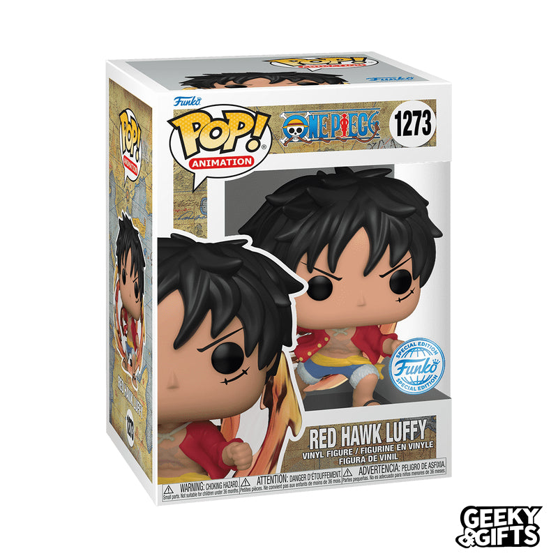Funko Pop Animation: One Piece - Red Hawk Luffy 1273 SE