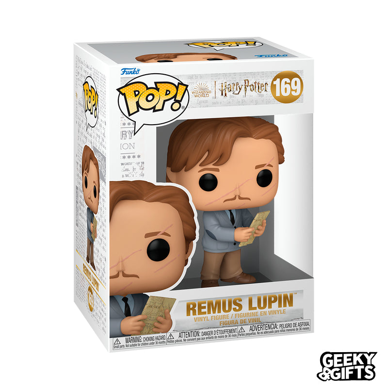 Funko Pop Movies: Harry Potter - Remus Lupin with Map 169