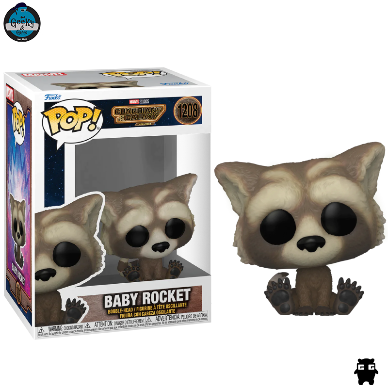 Funko Pop Marvel Baby Rocket 1208