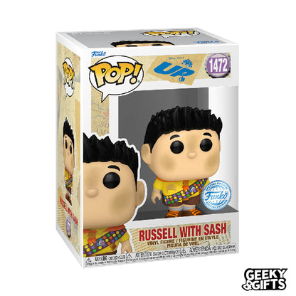 Preventa Funko Pop Disney: Up - Russel with Sash 1472 Special Edition