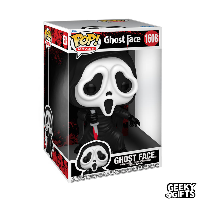 Preventa Funko Pop Jumbo: Ghost Face - Ghost Face 1608 10 Pulgadas