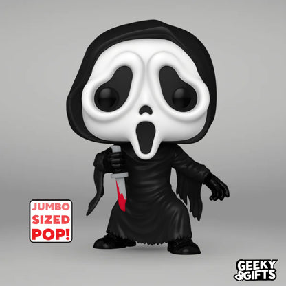 Preventa Funko Pop Jumbo: Ghost Face - Ghost Face 1608 10 Pulgadas