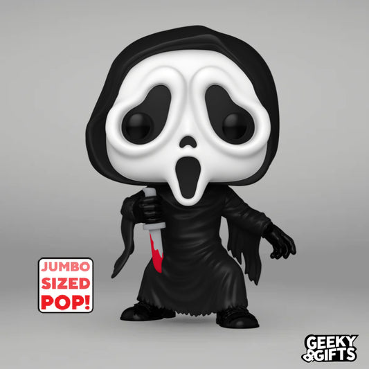 Preventa Funko Pop Jumbo: Ghost Face - Ghost Face 1608 10 Pulgadas