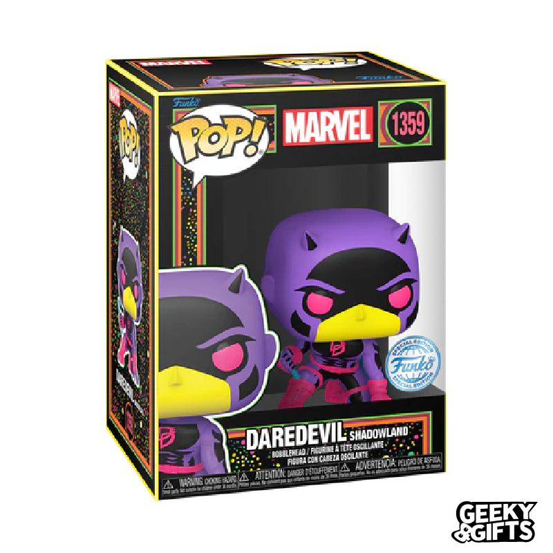 Funko Pop Marvel: Daredevil - Daredevil Shadowland Blacklight 1359