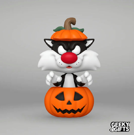 Funko Pop Animation: Looney Tunes - Silvestre con Disfraz de Calabaza 1675