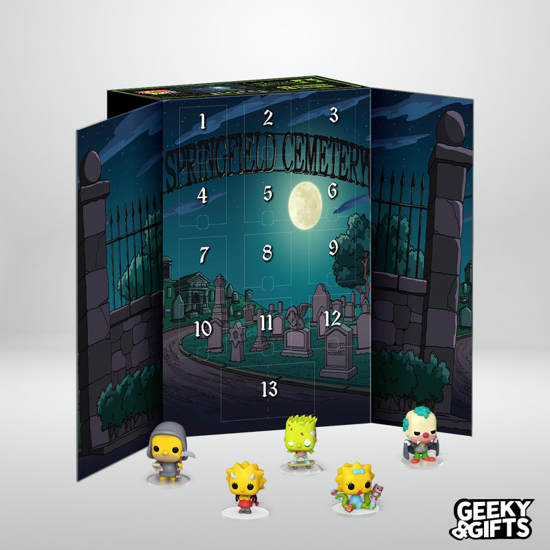 Funko Pop Calendario de Adviento: Los Simpson La Casita del Horror - 13 Dias