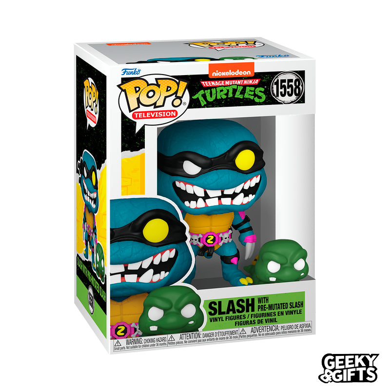 Preventa Funko Pop Television: TMNT - Slash with Pre-Mutated Slash 1558