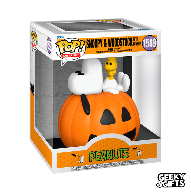 Funko Pop Deluxe: Peanuts - Snoopy and Woodstock in Pumpkin 1589