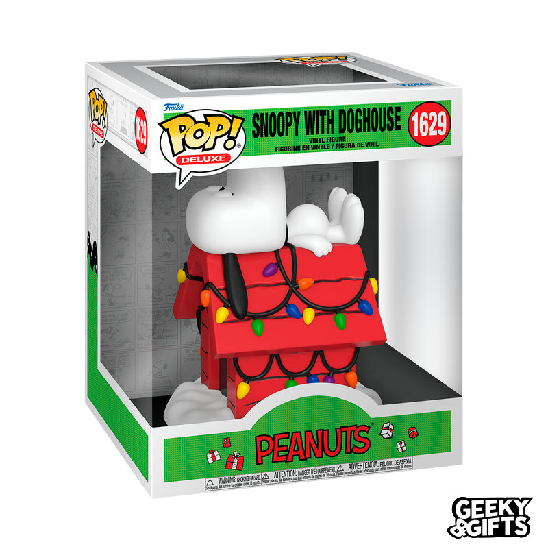 Funko Pop Deluxe: Peanuts - Snoopy with Doghouse 1629