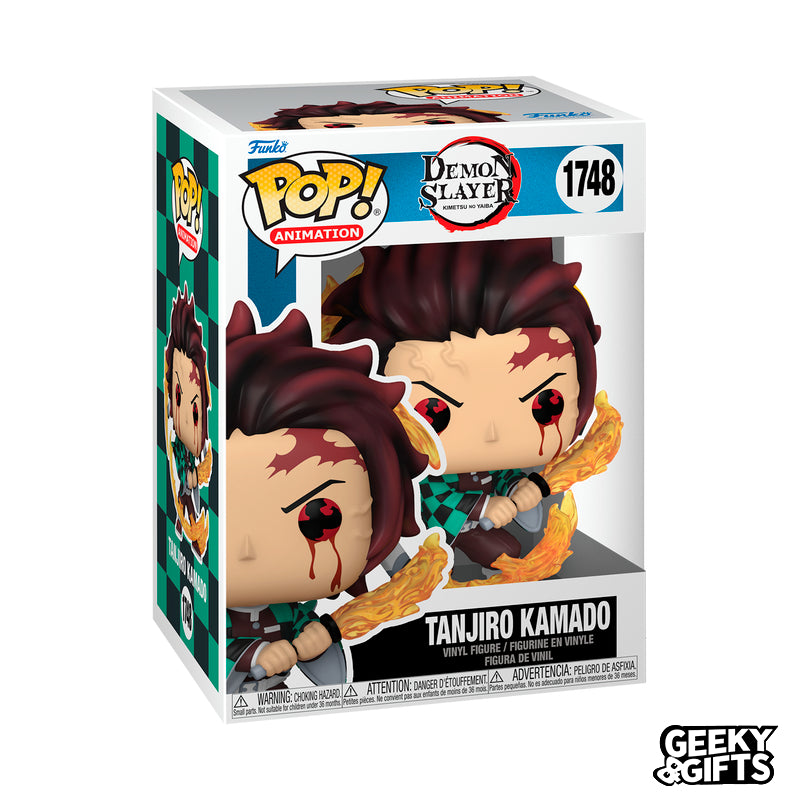 Preventa Funko Pop Animation: Demon Slayer - Tanjiro Kamado Respiracion Solar 1748