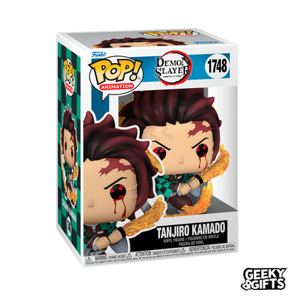 Preventa Funko Pop Animation: Demon Slayer - Tanjiro Kamado Respiracion Solar 1748