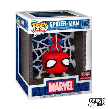 Funko Pop Deluxe: Marvel - SpiderMan Upside Down 1462 Special Edition