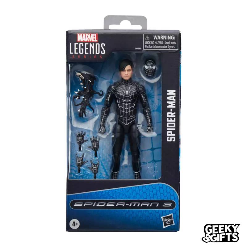 Marvel Legends: SpiderMan 3 - Friendly Neighborhood SpiderMan Black Suit
