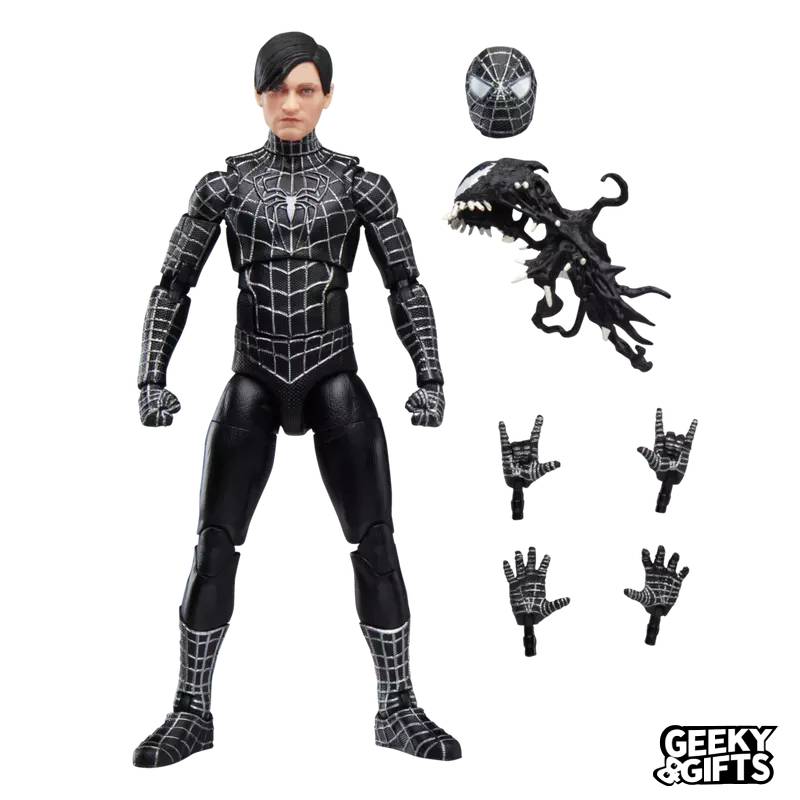 Marvel Legends: SpiderMan 3 - Friendly Neighborhood SpiderMan Black Suit