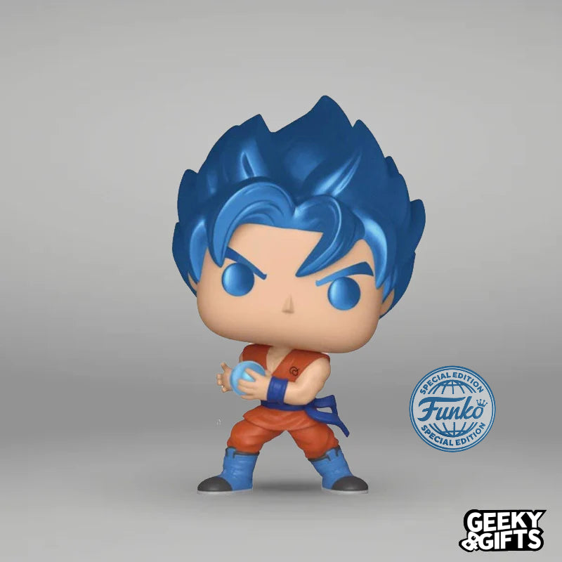 Funko Pop Animation: Dragon Ball Super - SSGSS Goku Kamehameha 563 Spe ...