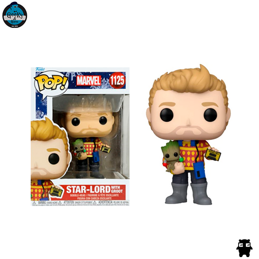 Funko Pop Marvel Star Lord with Groot 1125