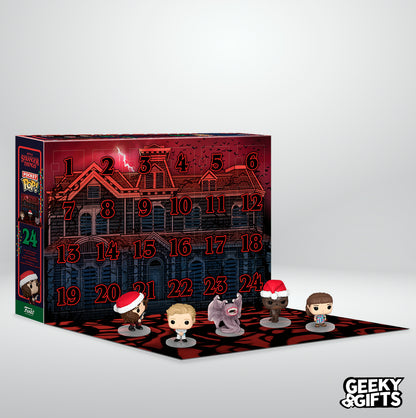 Preventa Funko Pop Calendario de Adviento: Stranger Things 24 Dias Navidad 2024