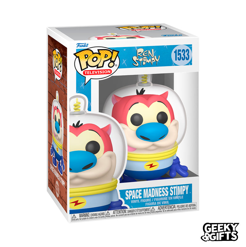 Funko Pop Television: Ren y Stimpy - Space Madness Stimpy 1533