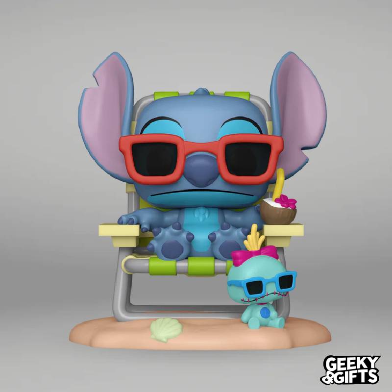 Preventa Funko Pop Premium: Lilo and Stitch - Stitch in Sunlounger 1639 Exclusive