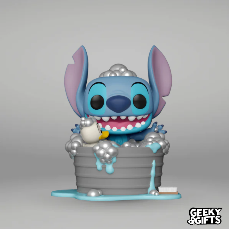 Funko Pop Deluxe Disney Stitch En Bañera HT Expo 1252