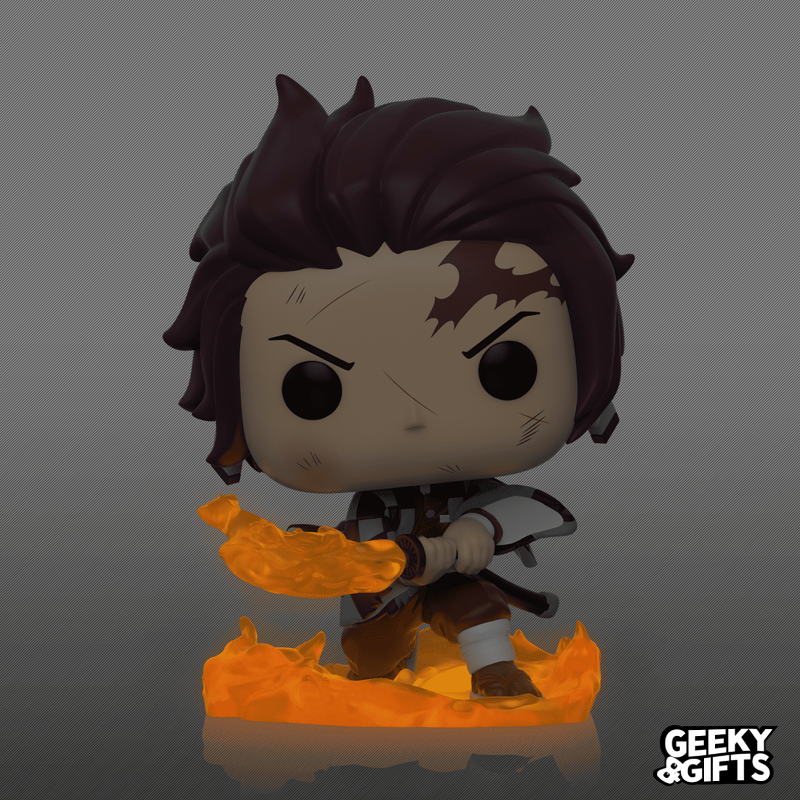 Funko Pop Animation Demon Slayer Tanjiro Kamado Hinokami Kagura Dance 874