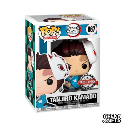 Funko Pop Animation: Demon Slayer - Tanjiro Kamado with Mask 867