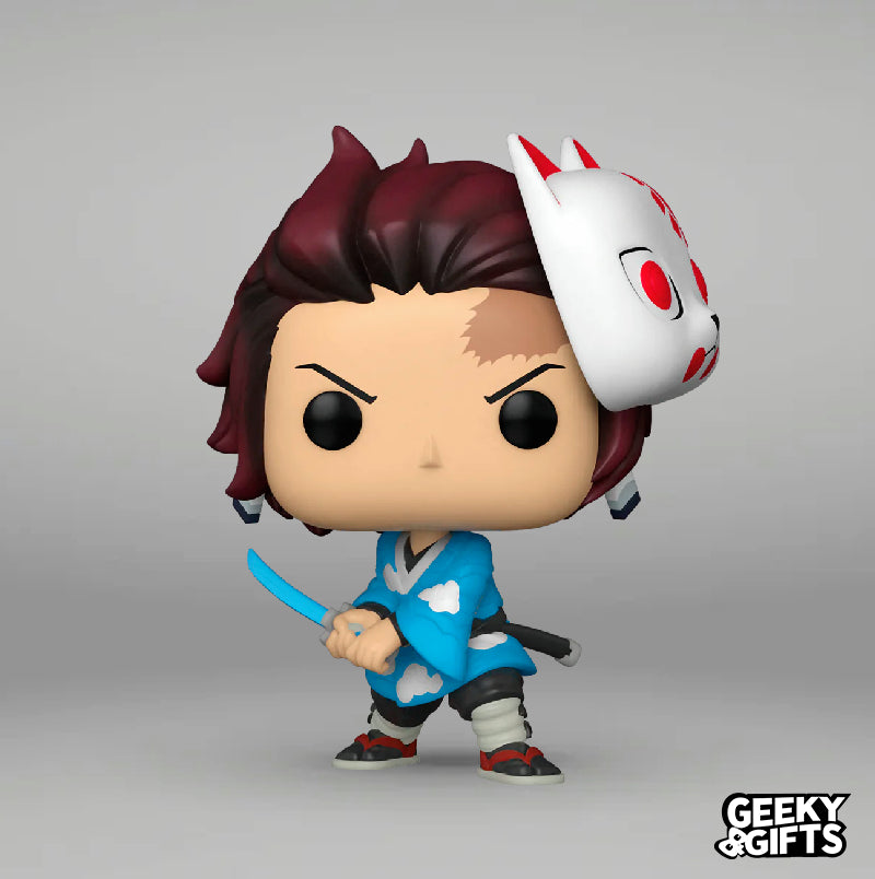 Funko Pop Animation: Demon Slayer - Tanjiro Kamado with Mask 867