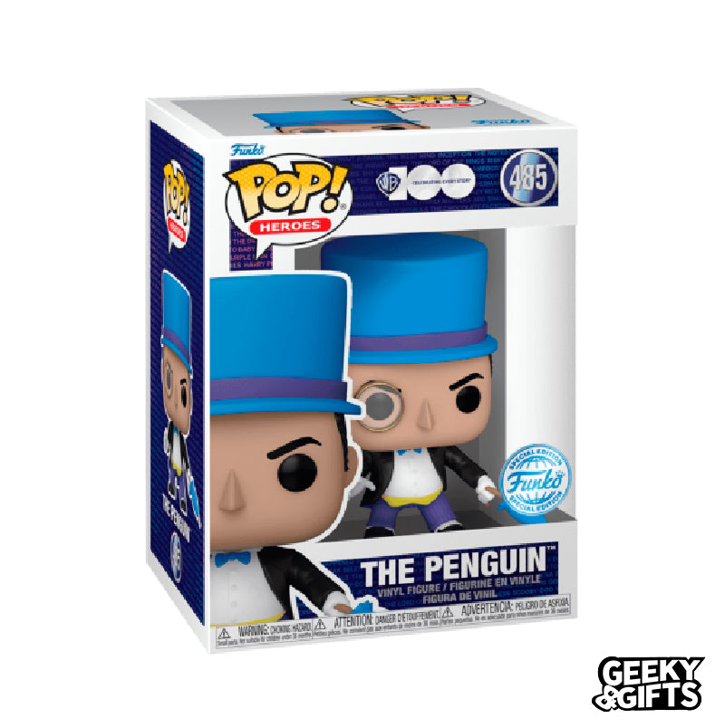 Funko Pop Heroes: Warner 100 - The Penguin 485 Special Edition