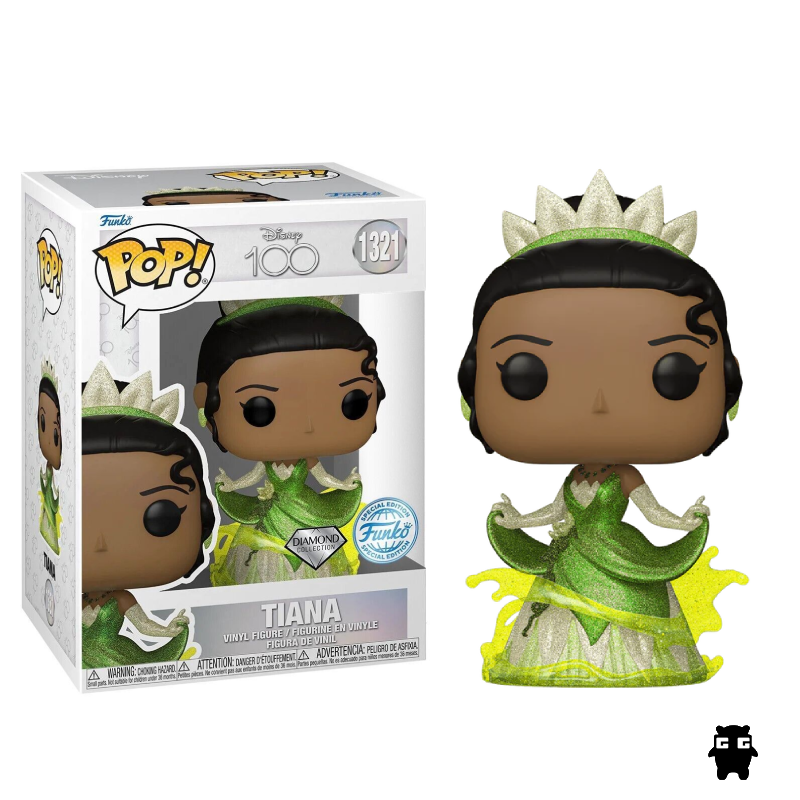 Funko Pop Disney 100 Tiana 1321 Diamond Collection