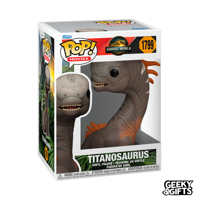 Funko Pop Movies: Jurassic World Rebirth - Titanosaurus 1799
