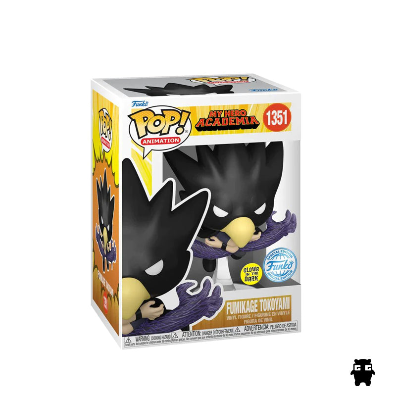 Funko Pop Animation My Hero Academia Fumikage Tokoyami Special Edition 1351