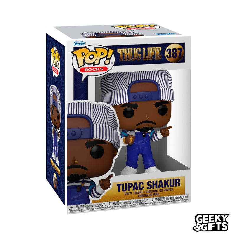 Funko Pop Rocks: Thug Life - Tupac Shakur 387