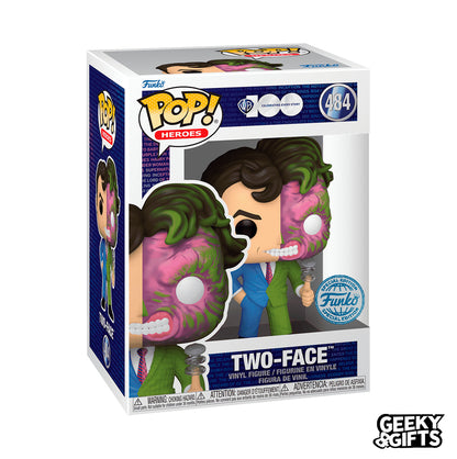 Funko Pop Heroes: Warner 100 - Two Face 484 Special Edition