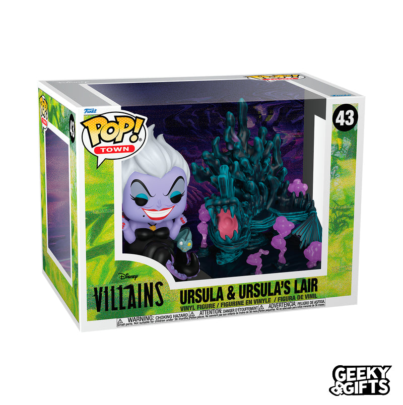 Preventa Funko Pop Town: Villains - Ursula en Guarida 43