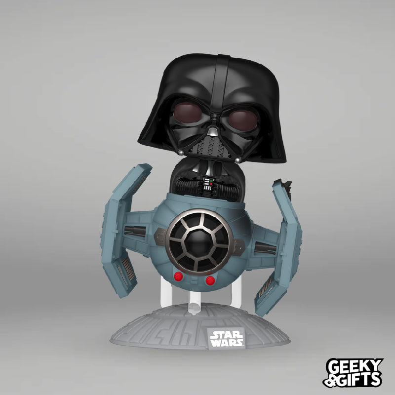 Preventa Funko Pop Rides: The Dark Side - Darth Vader with Tie Advanced Starfighter 742