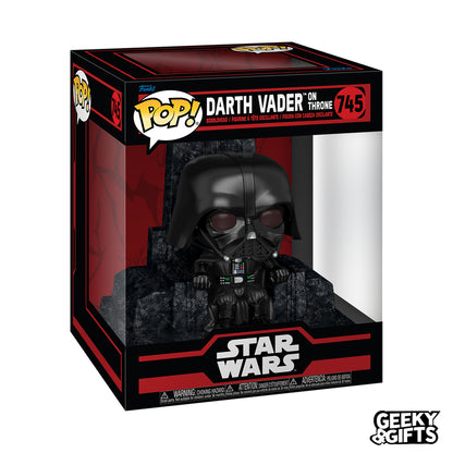 Preventa Funko Pop Deluxe: The Dark Side - Darth Vader on Throne 745