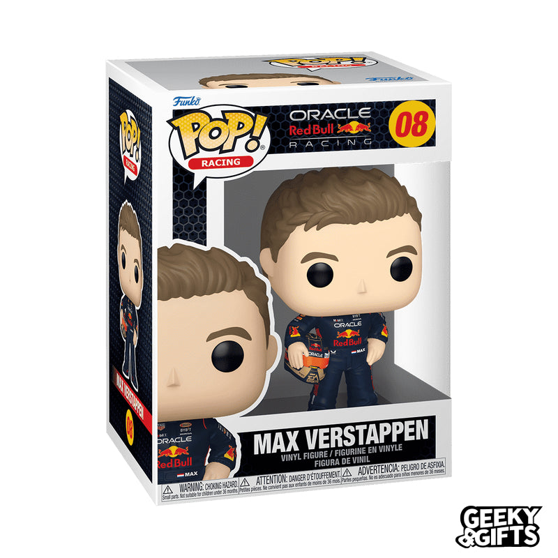 Preventa Funko Pop Racing: Red Bull - Max Verstappen 08