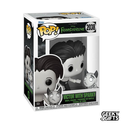 Preventa Funko Pop Disney: Frankenweenie - Victor with Sparky 2038