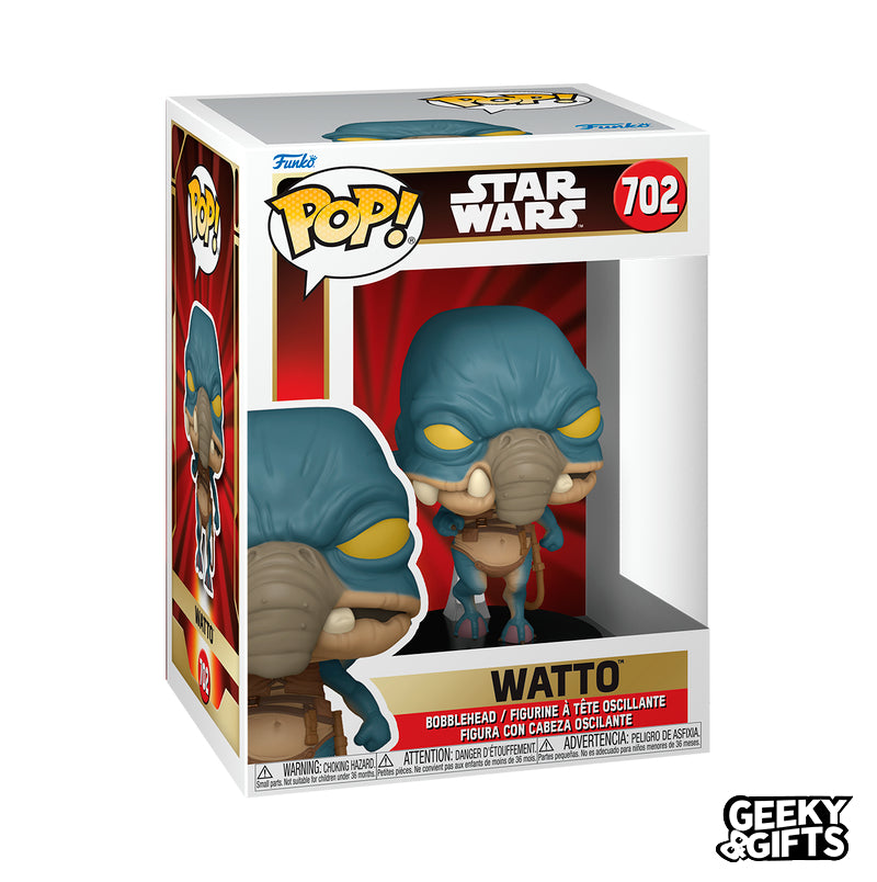 Funko Pop Star Wars: La Amenaza Fantasma - Watto 702