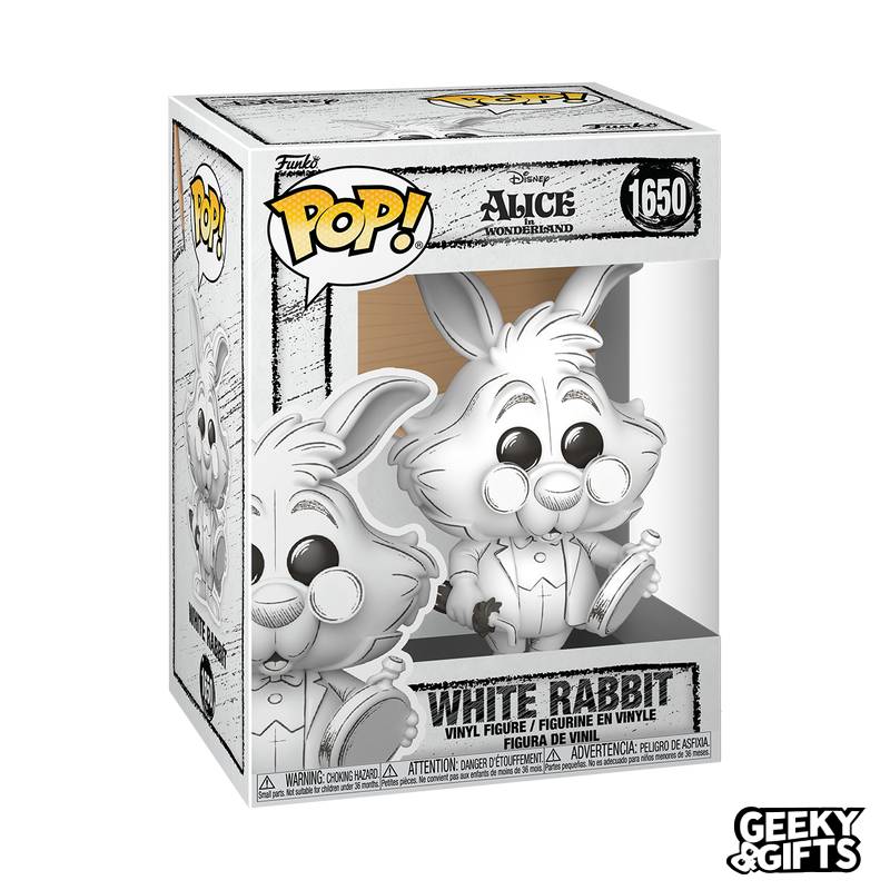 Preventa Funko Pop Disney: Sketch - White Rabbit 1650