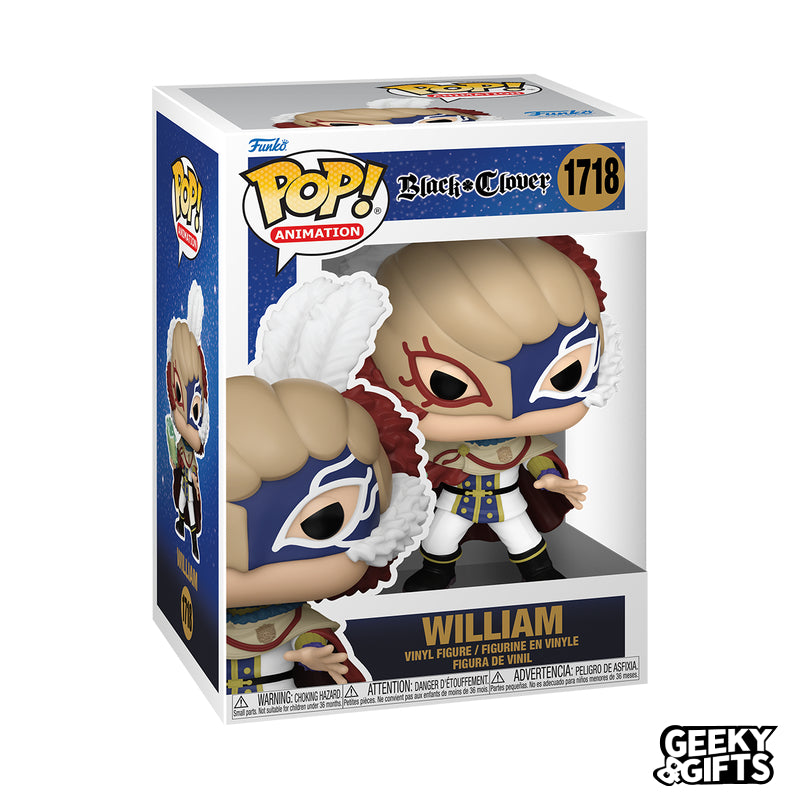 Preventa Funko Pop Animation: Black Clover - William 1718