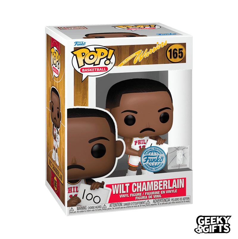 Funko Pop Basketball: NBA - Wilt Chamberlain 165 Special Edition