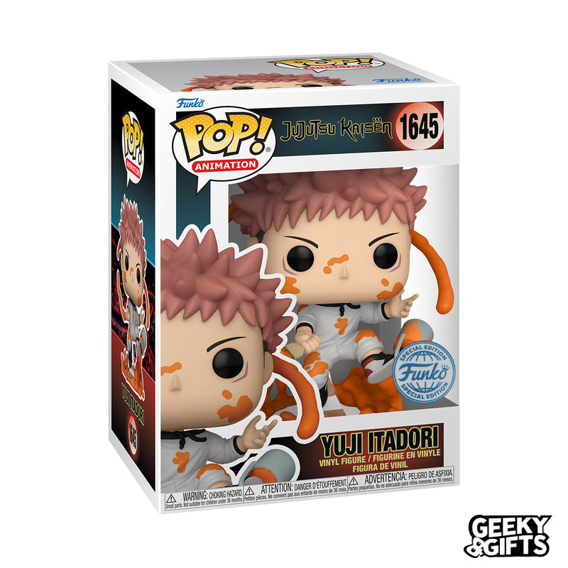 Funko Pop Animation: Jujutsu Kaisen - Yuji Itadori Painting 1645 Special Edition