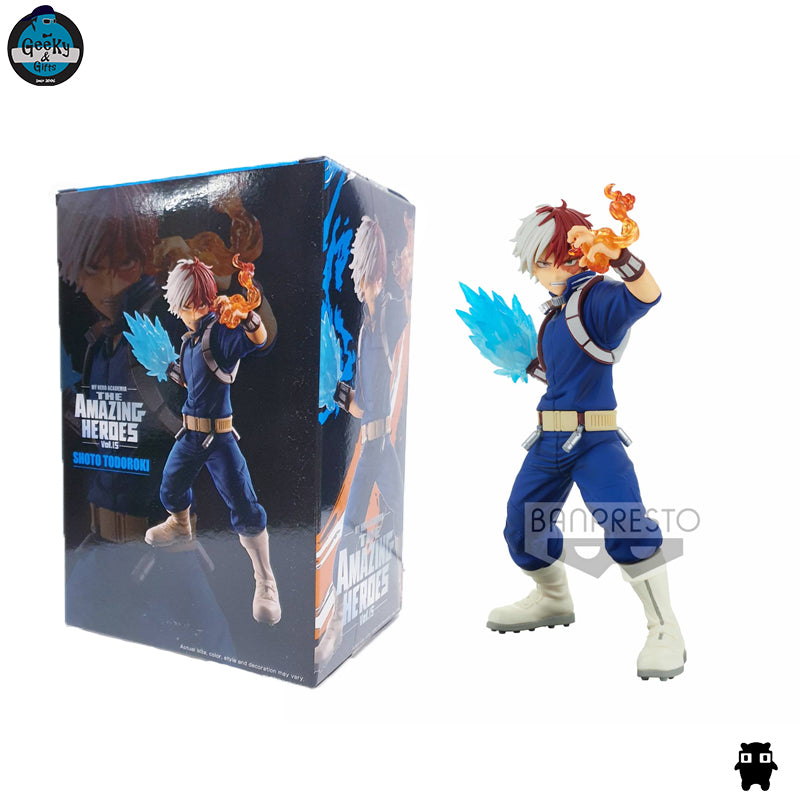 Bandai Banpresto The Amazing Heroes My Hero Academia Shoto Todoroki Vol 15