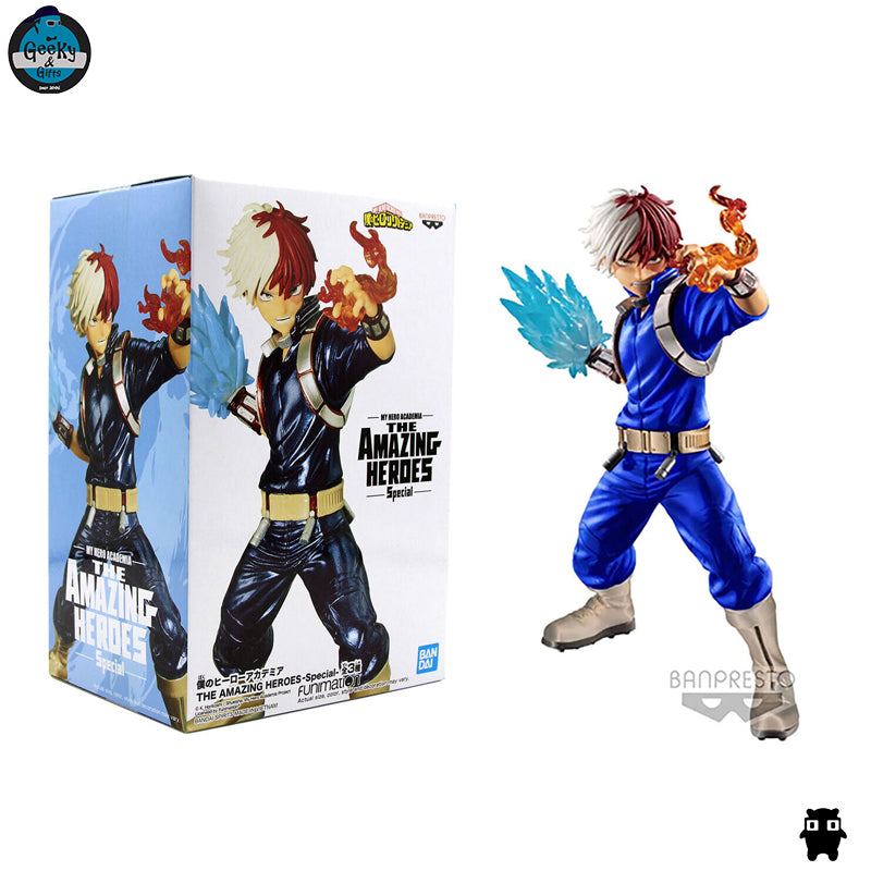 Bandai Banpresto The Amazing Heroes My Hero Academia Shoto Todoroki Ver C