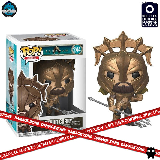 Funko Pop Heroes Arthur Curry As Gladiator