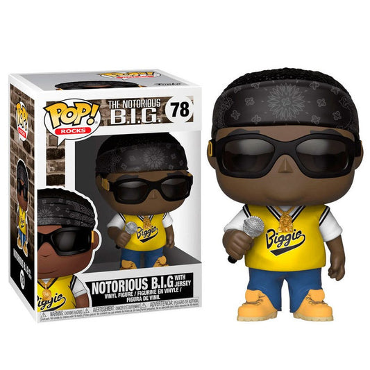 Funko Pop Rocks The Notorious BIG with Jersey 78